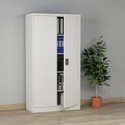 2-Door Metallic File Cabinet with Lock