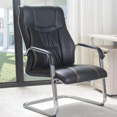 Leather Visitors Office Chair