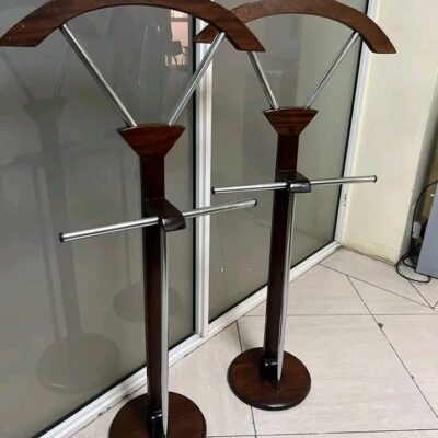 Elegant Mahogany Coat Hanger for Office & Home