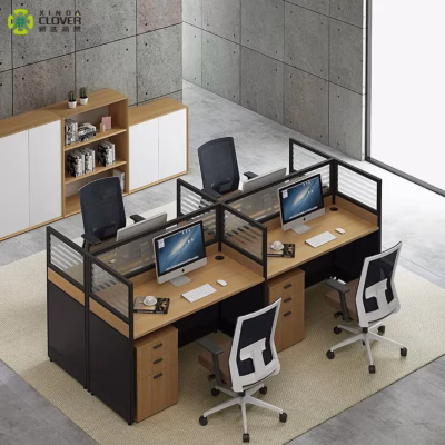 4 way brown office workstation in Nairobi